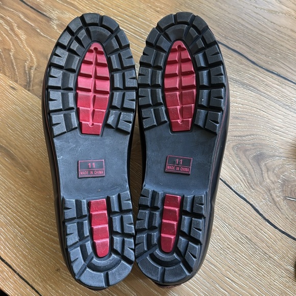 London Fog Splash rubber Rain Shoes sloggers Women's 11 Simple Minimalist Flats - Picture 6 of 10